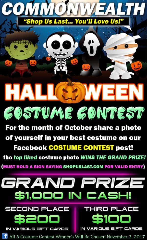 Costume Contest Rules Commonwealth Motors