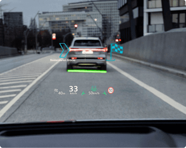 optional head up display