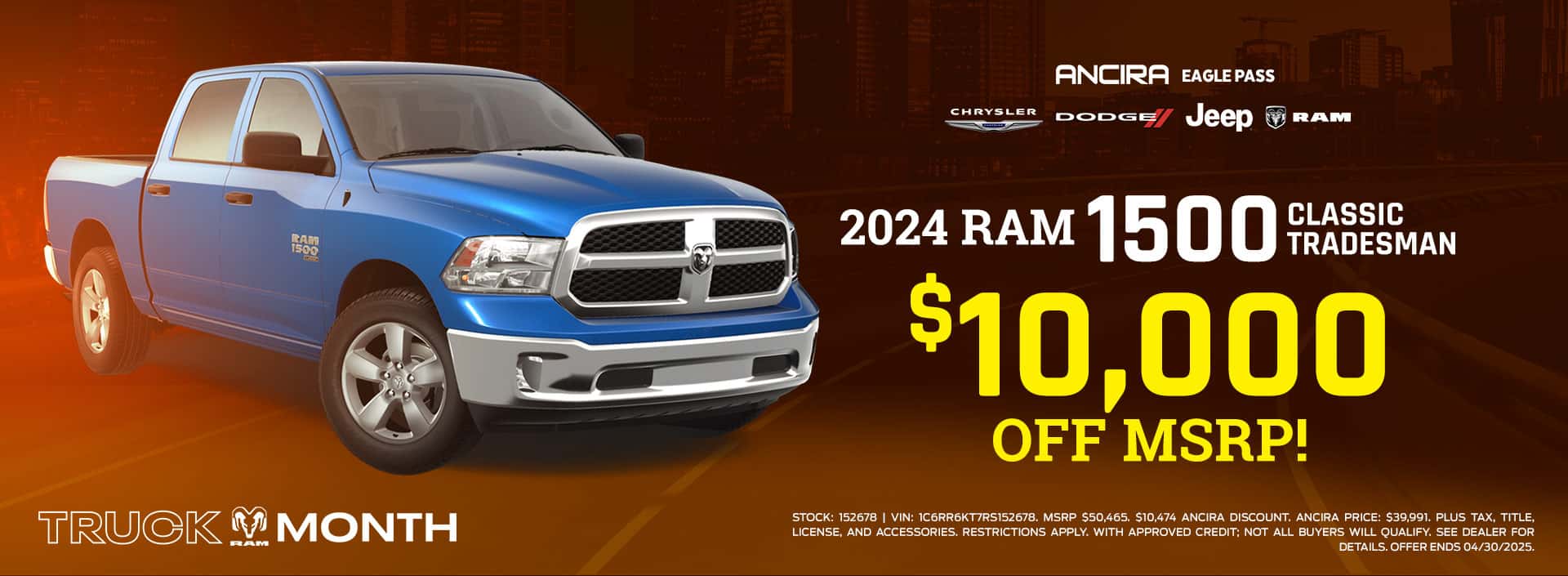 Apr25 2024 ram1500 tradesman