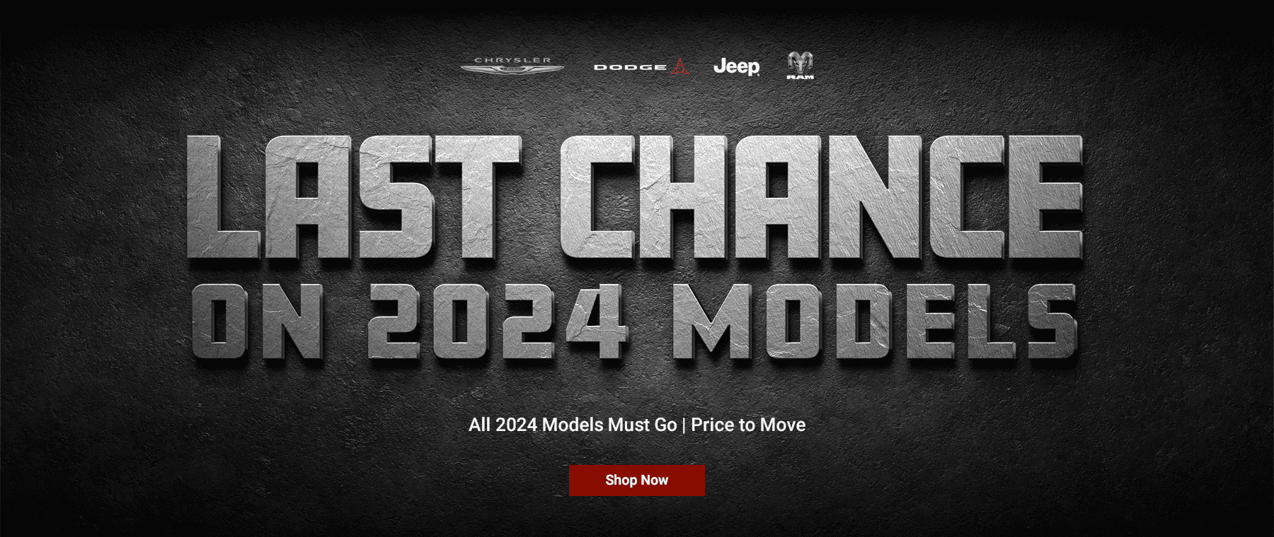 Last Chance on 2024 Models