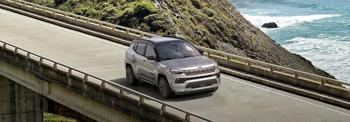 A 2022 Jeep Compass keeps the roads safe near Boerne TX