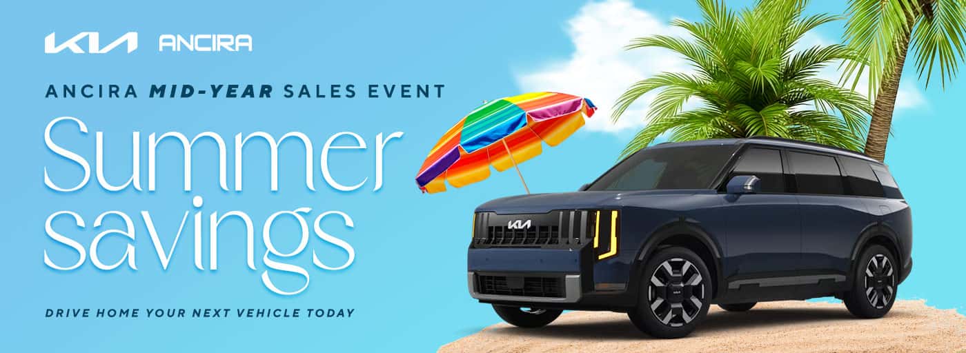 Promotional banner for the Ancira Mid-Year Sales Event featuring the text 