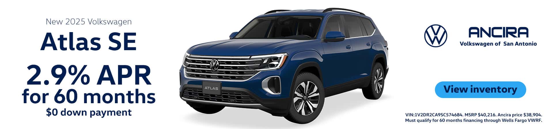 aug25-VW-San-Antonio-Web-Desktop-1920&#215;450-New-2025-Volkswagen-Atlas-se2