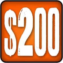 $200-Coupon Block