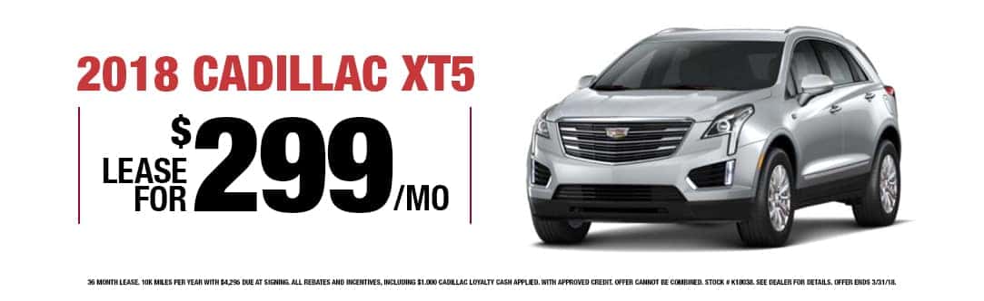 Cadillac lease deals july 2018