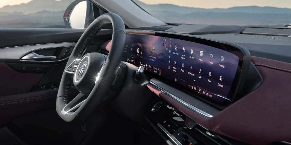 2026 Buick Envision Touchscreen and Steering Wheel