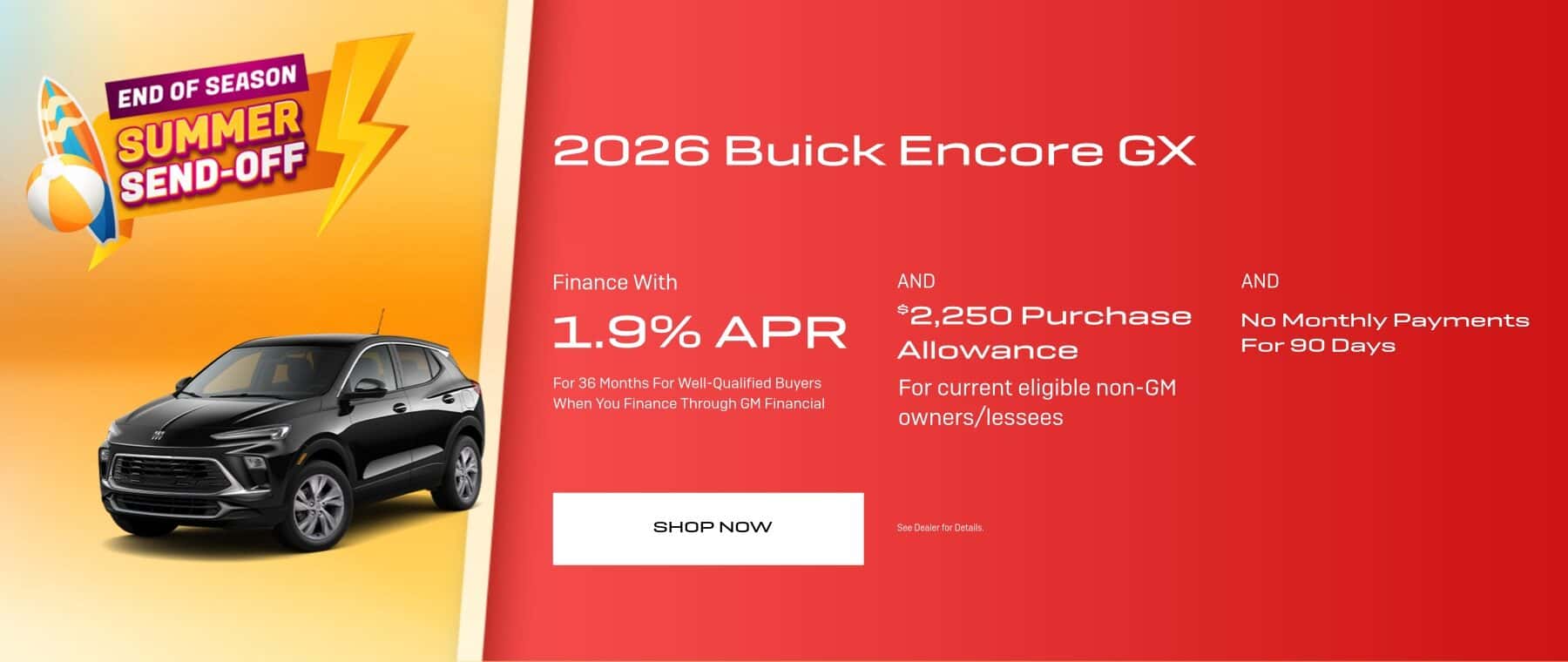 Buick Encore Specials