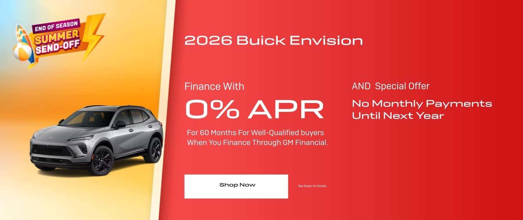 Buick Envision Deals