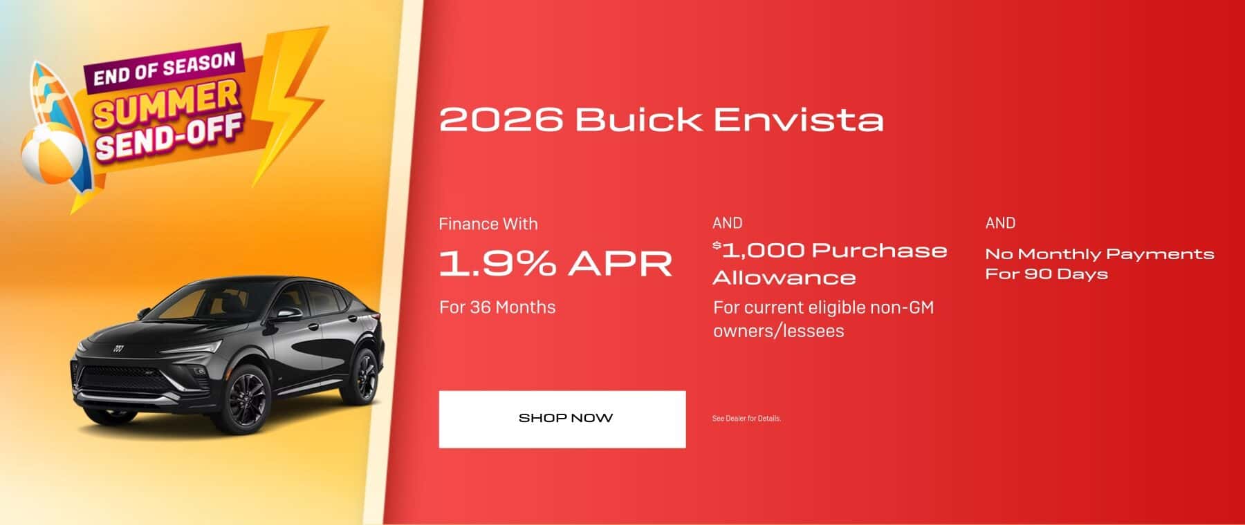 Buick Envista Specials