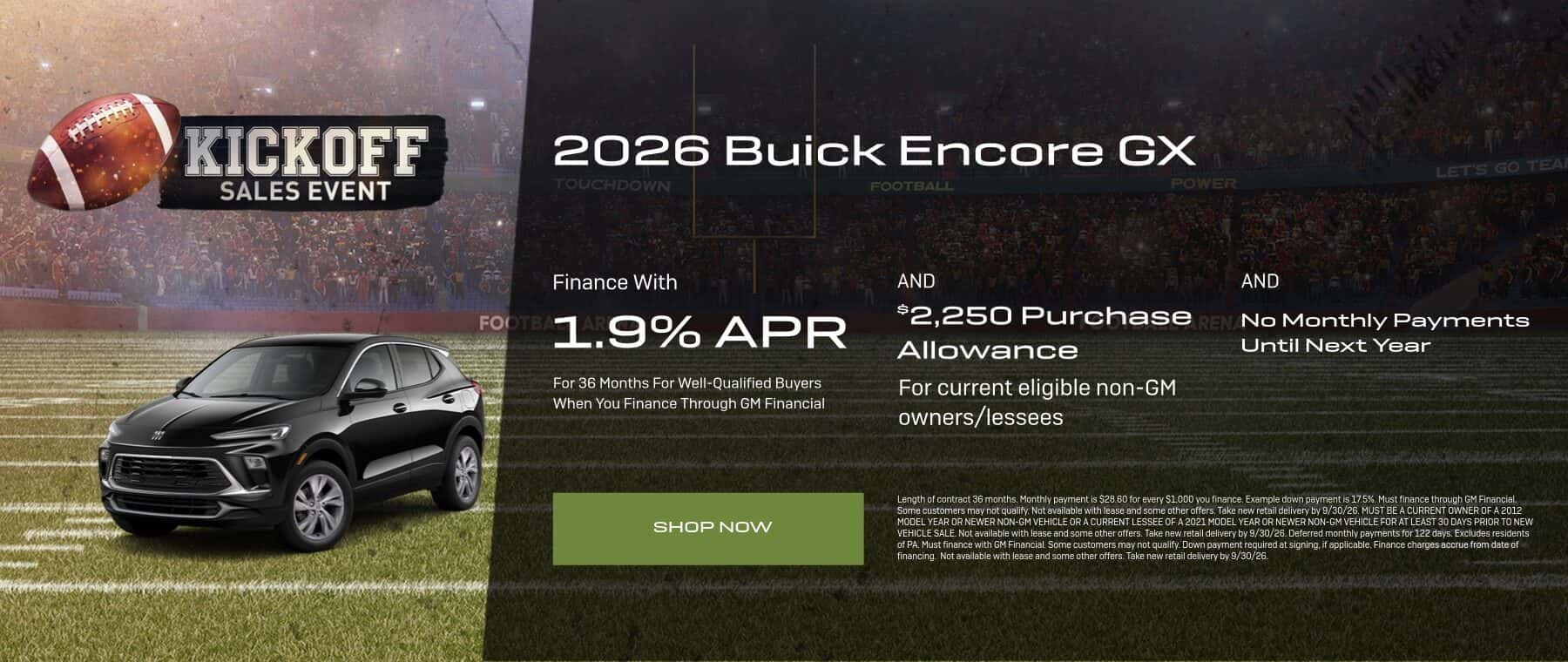 Buick Encore GX Specials