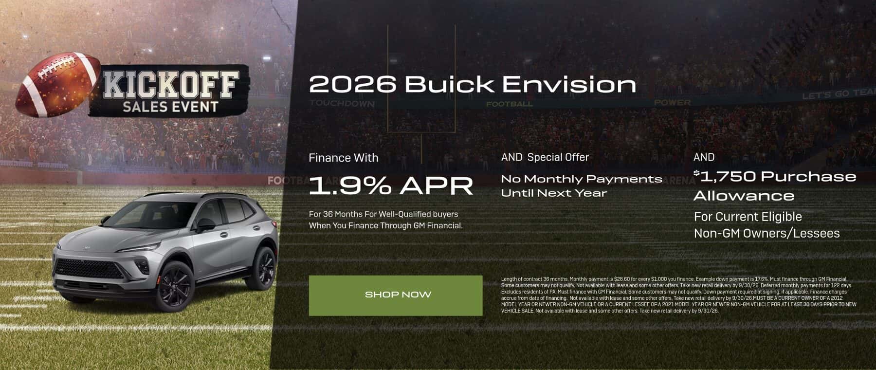 Buick Envisions Specials