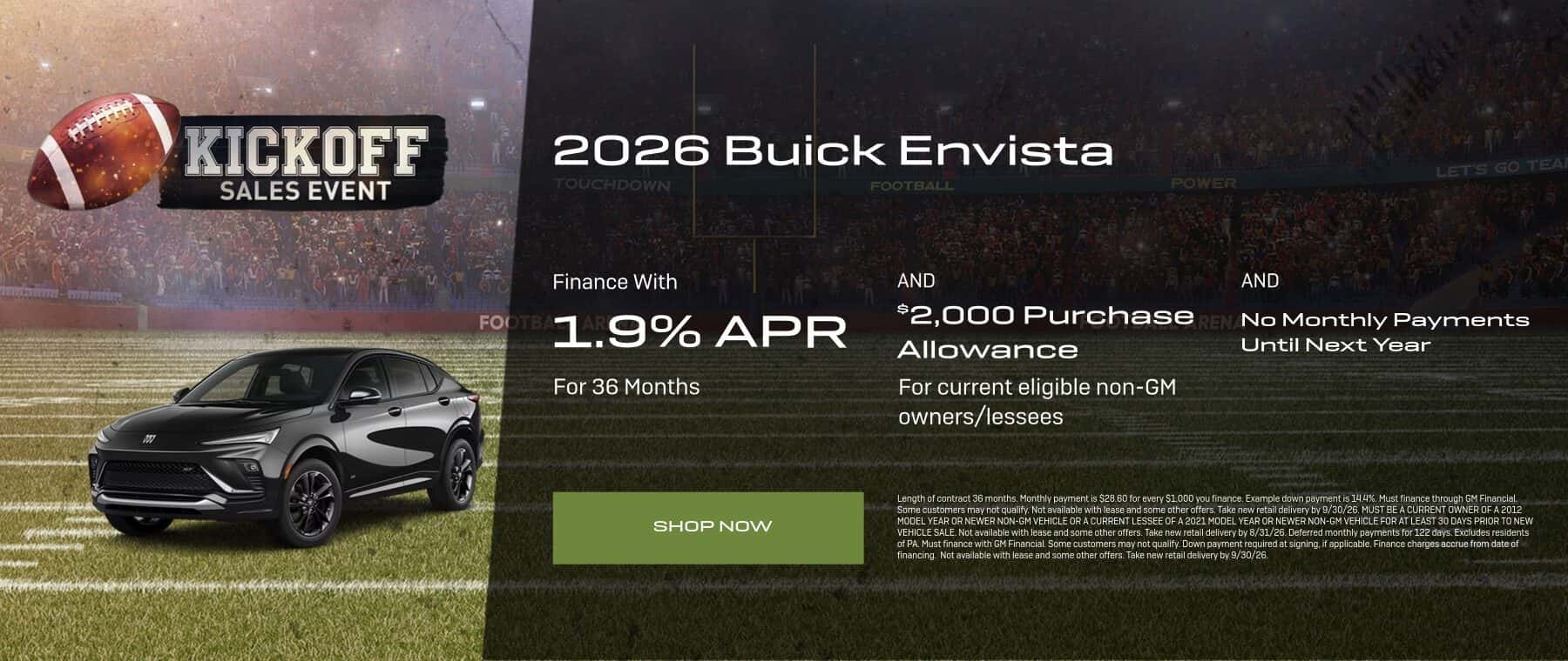 Buick Envista Specials