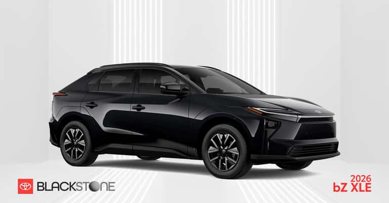 Black 2026 Toyota bZ XLE