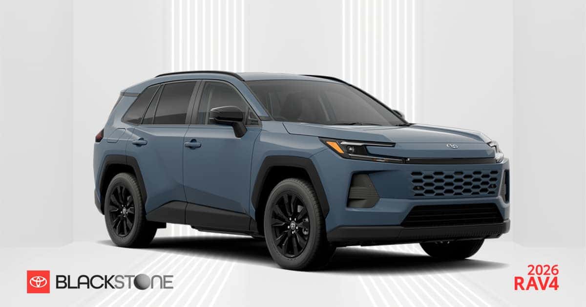 Blue 2026 Toyota RAV4