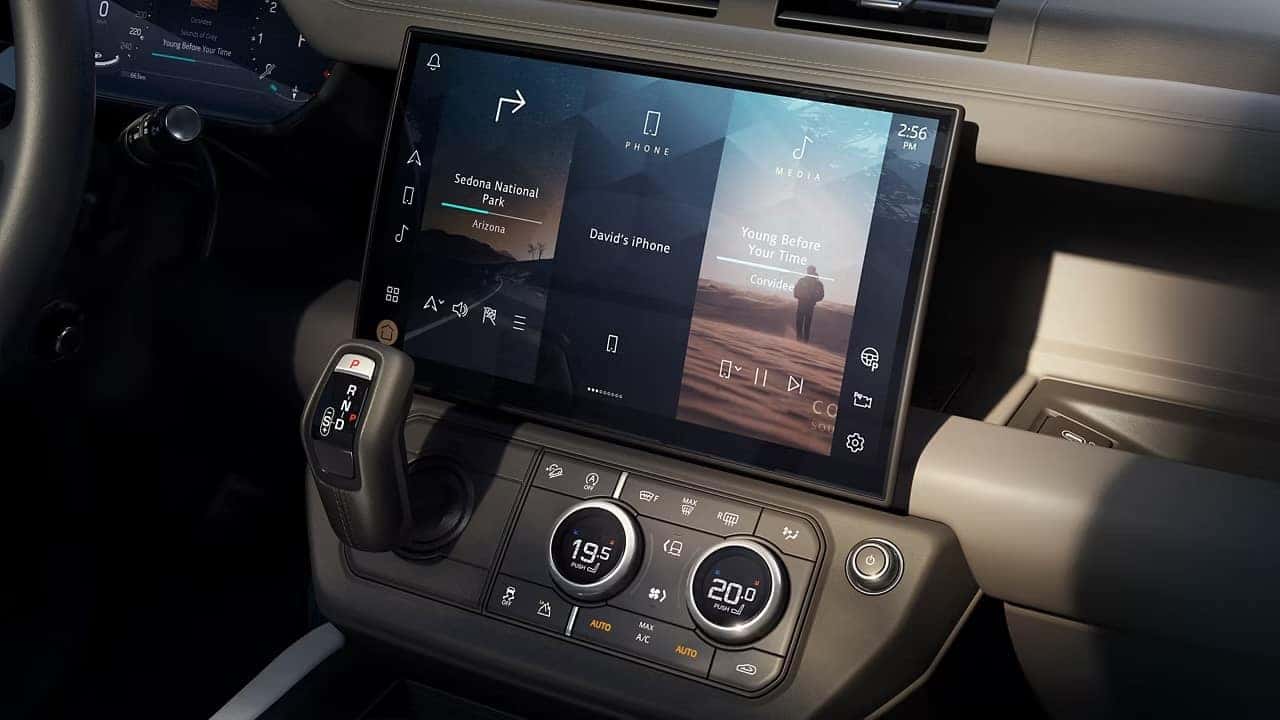 2026 land rover defender 110 interior dashboard