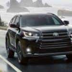 2019 Toyota Highlander on the highway