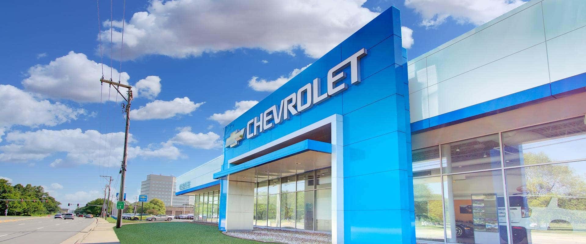 Exterior view of Castle Chevrolet North