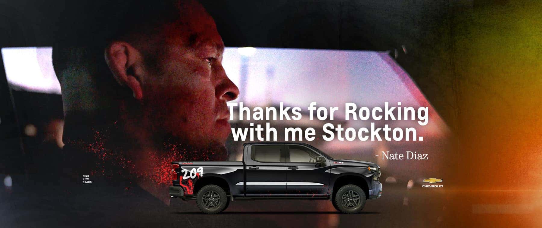 Thanks for Rocking wiht me Stockton - Nate Diaz View Special Edition Trucks