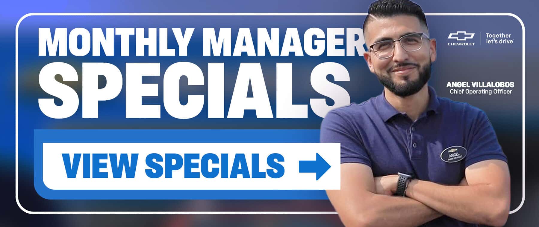 Monthly Manager Specials - View Specials