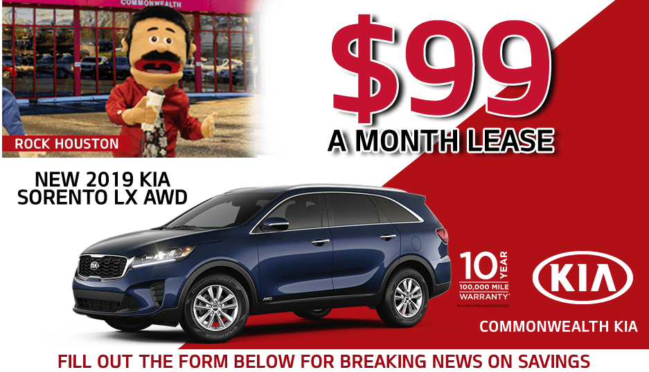 Lease a New Kia for Under 100/Month Commonwealth Kia