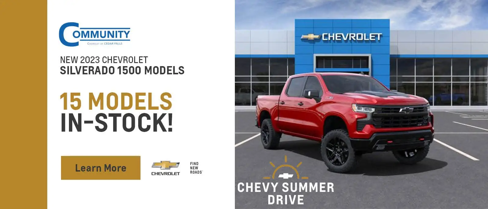 Chevrolet Dealer in Cedar Falls, IA | Community Motors