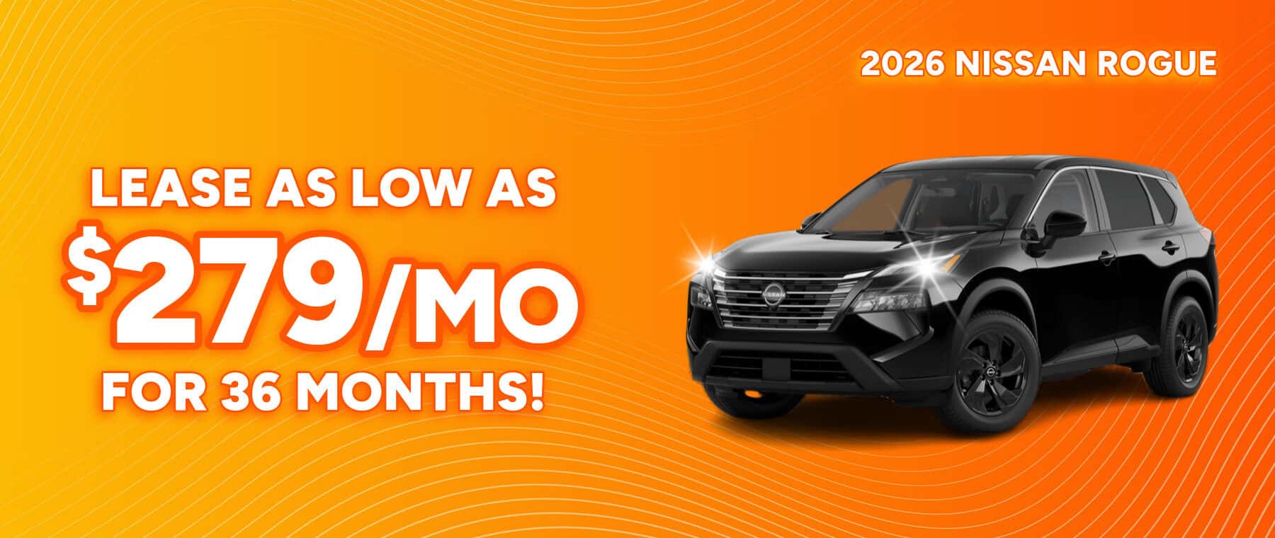 Best lease payments on a new Nissan Rogue near Elizabethtown, Kentucky