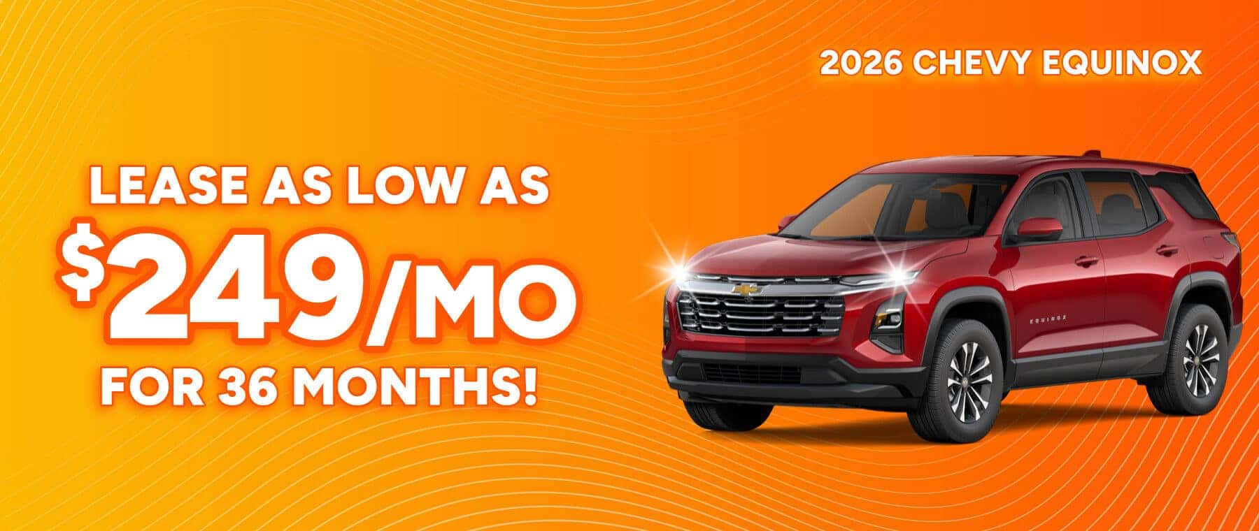 Lease Deal on a new Chevrolet Equinox near Clarksville, Indiana