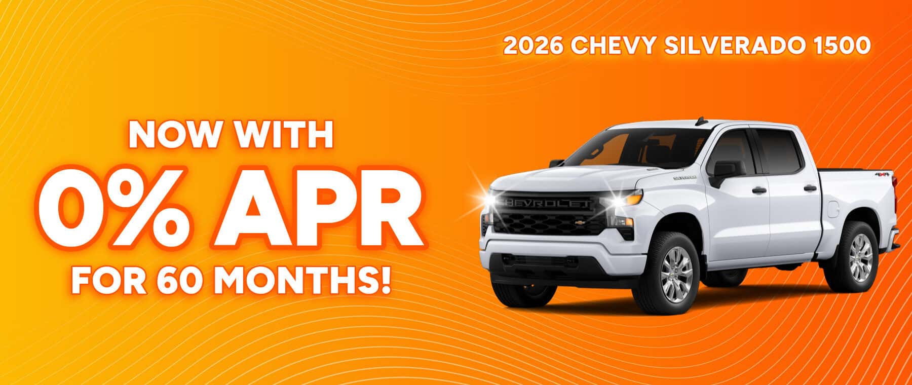 Finance Special on a new Chevy Silverado 1500 near New Albany, Indiana!