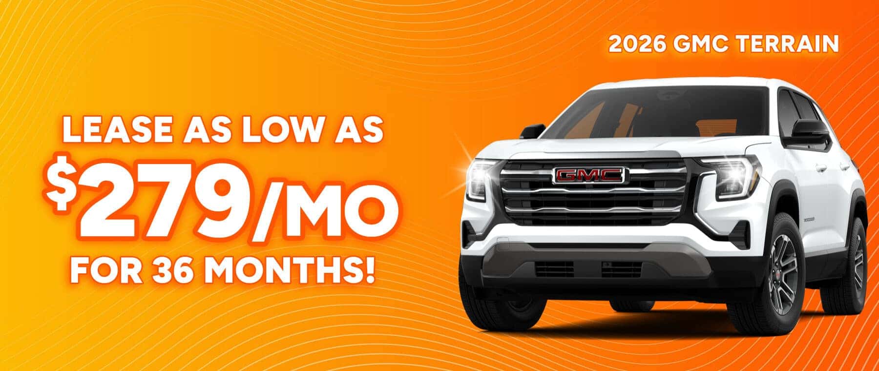 Lease Special on a new GMC Terrain near Sellersburg, Indiana!