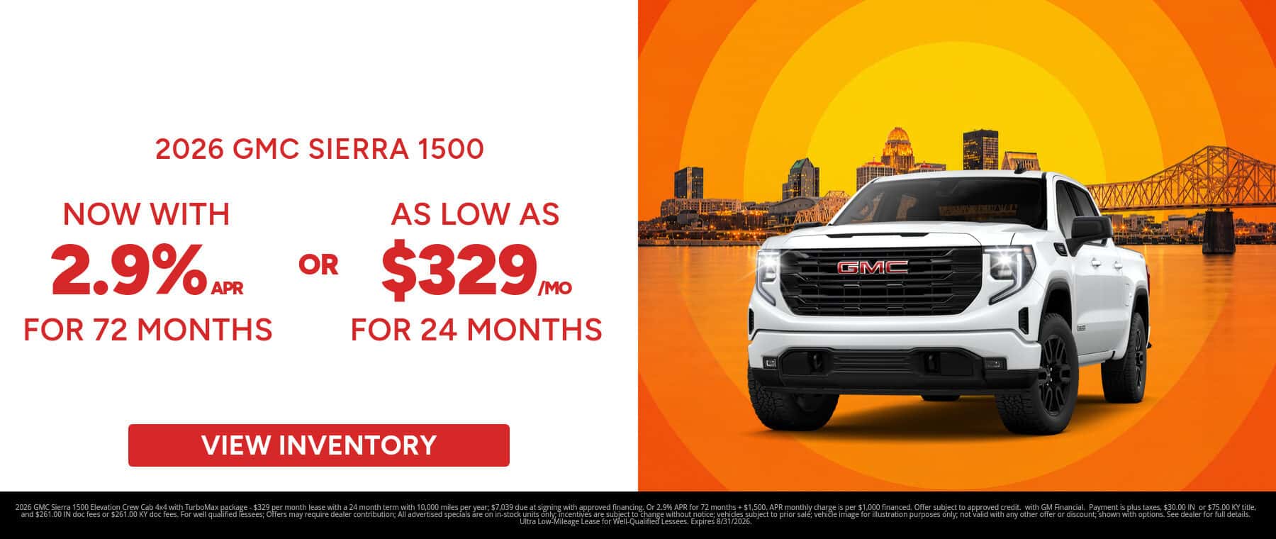 Best finance rates on a new GMC Sierra 1500 near Blackiston Mill, Indiana