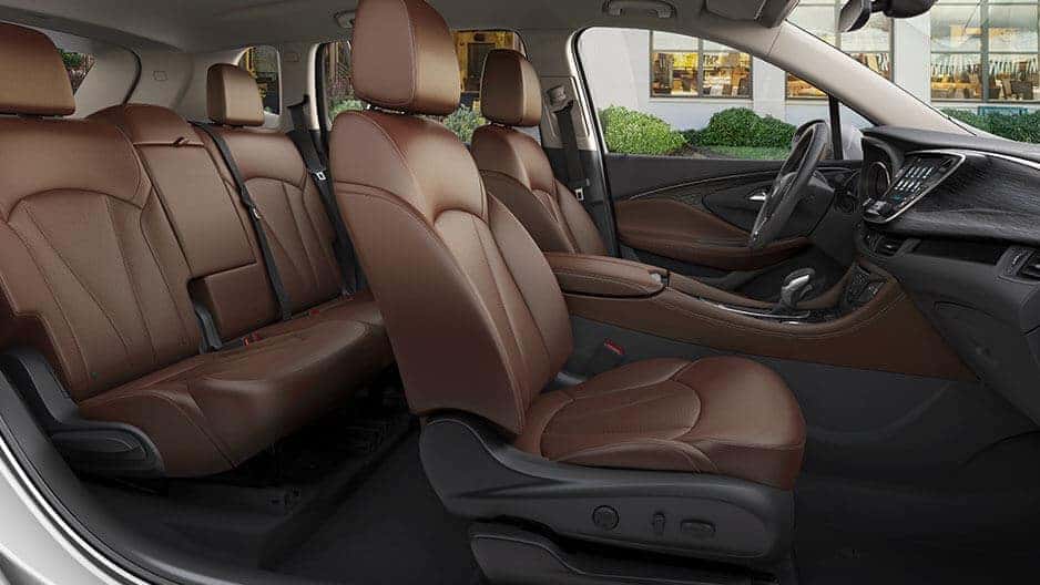 Interior Features of the New Buick Envision at Garber in West-Palm-Beach, FL