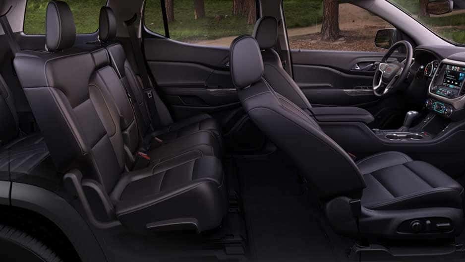 Interior Features of the New GMC Acadia at Garber in West-Palm-Beach, FL