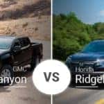 2019 GMC Canyon Vs. 2019 Honda Ridgeline