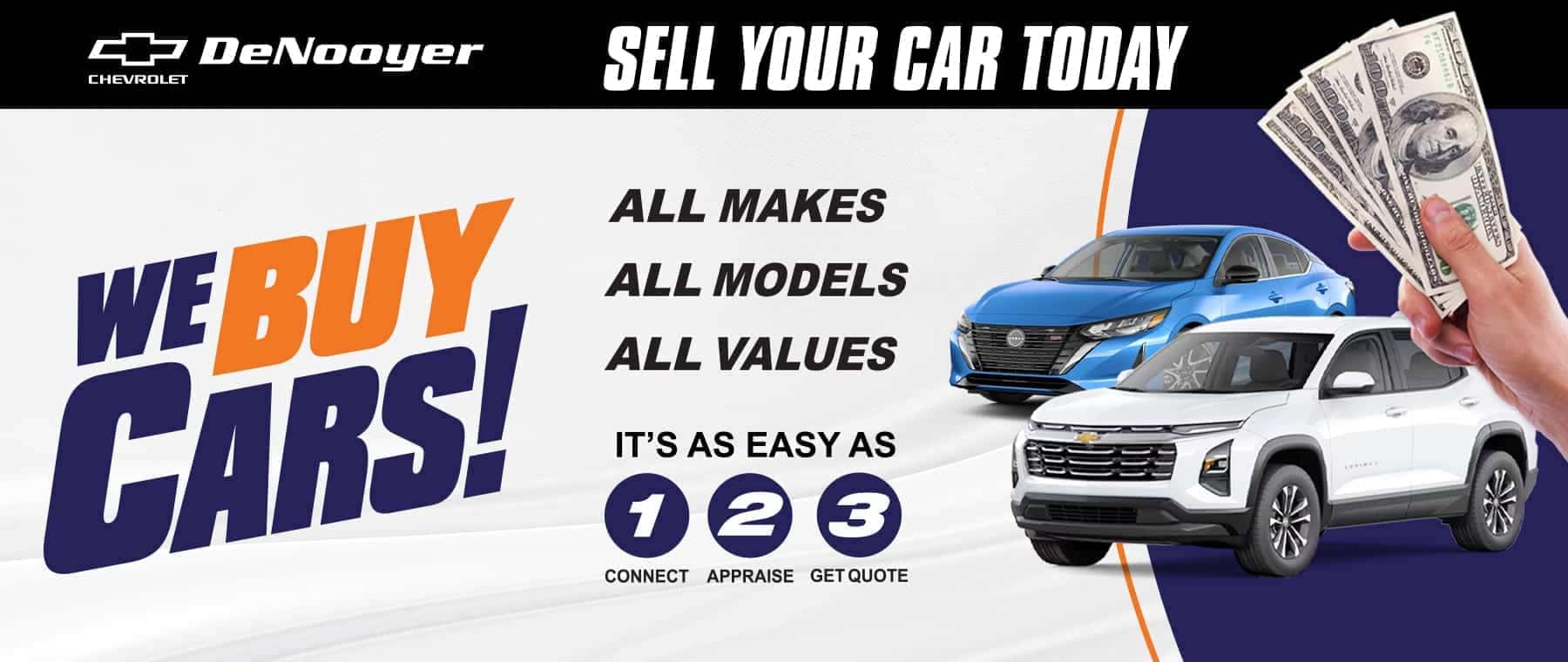Sell Your Car Today at Denooyer Chevrolet