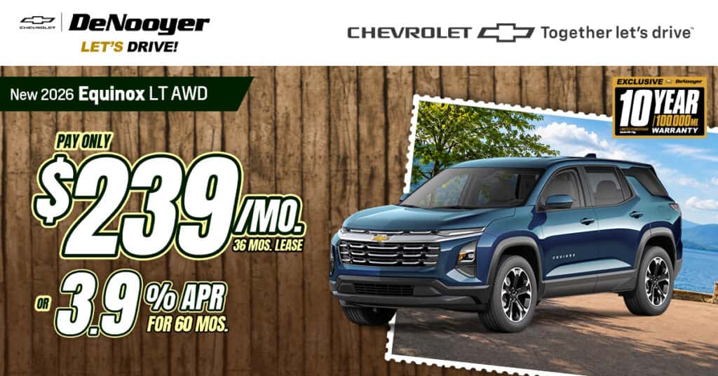 New 2026 Equinox LT AWD