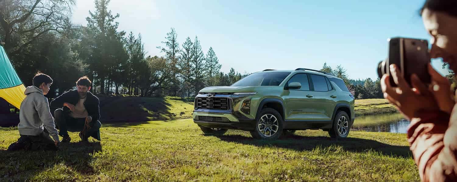 Preparing a Chevrolet SUV for a summer road trip