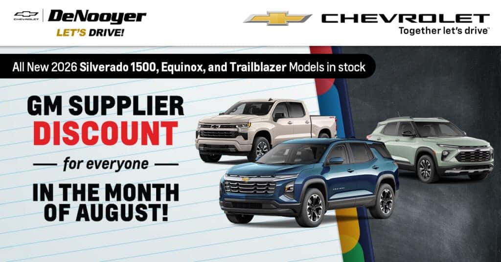 Supplier Discount for Everyone in the month of August!