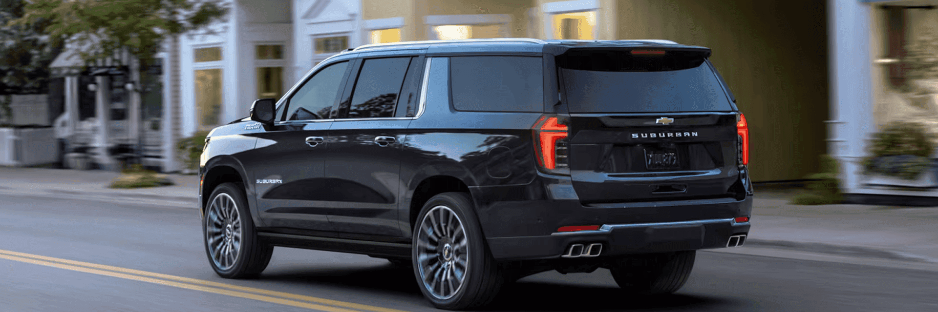2026 chevrolet suburban driving on street