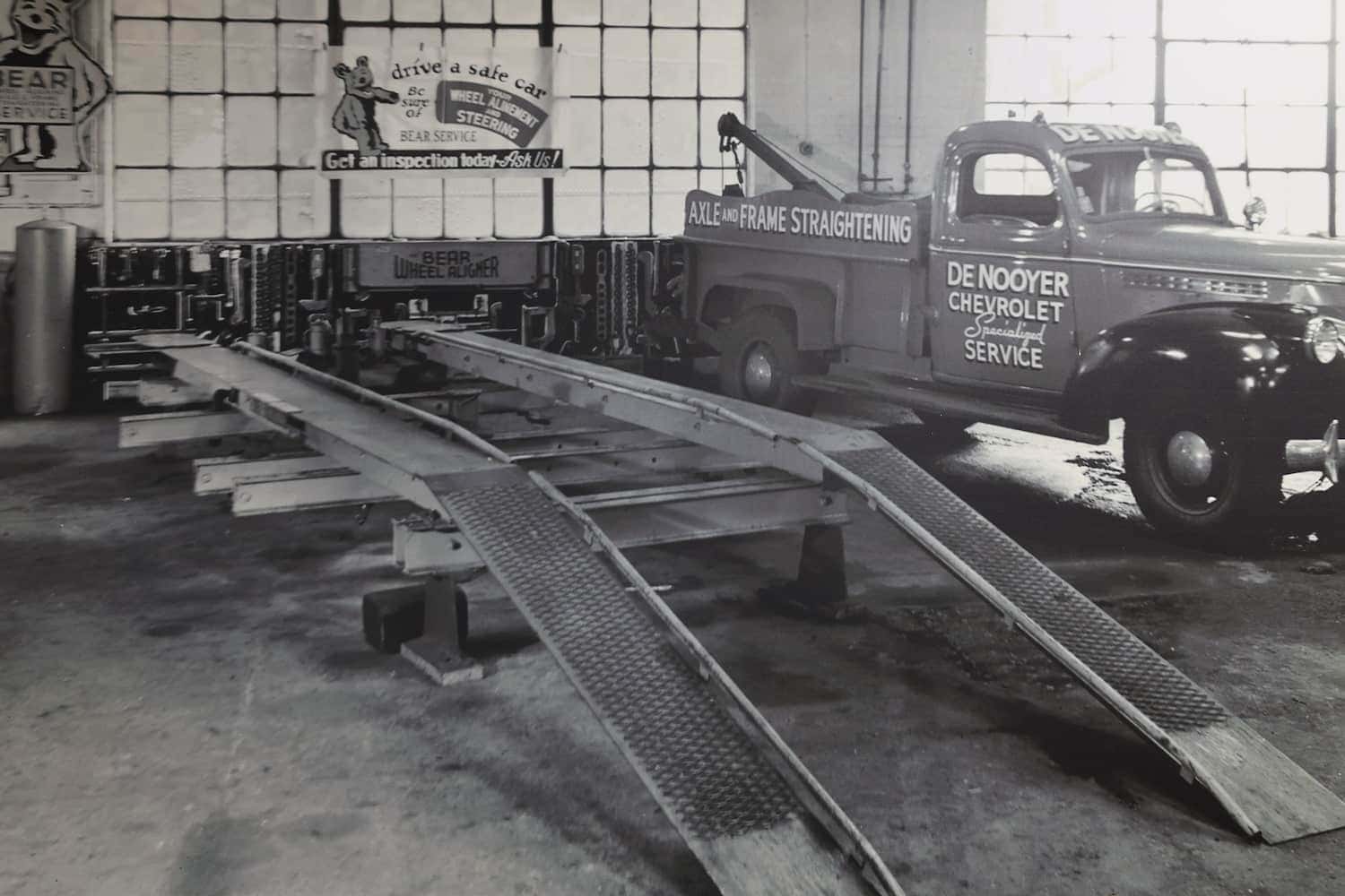 DeNooyer Chevrolet service department in Colonie, New York