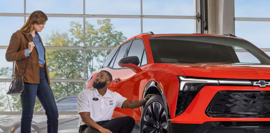 Chevrolet technician performing transmission service at DeNooyer Chevrolet