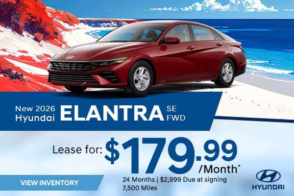 New 2026 Hyundai Elantra SE FWD