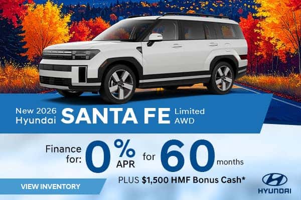 New 2026 Hyundai Santa Fe Limited AWD