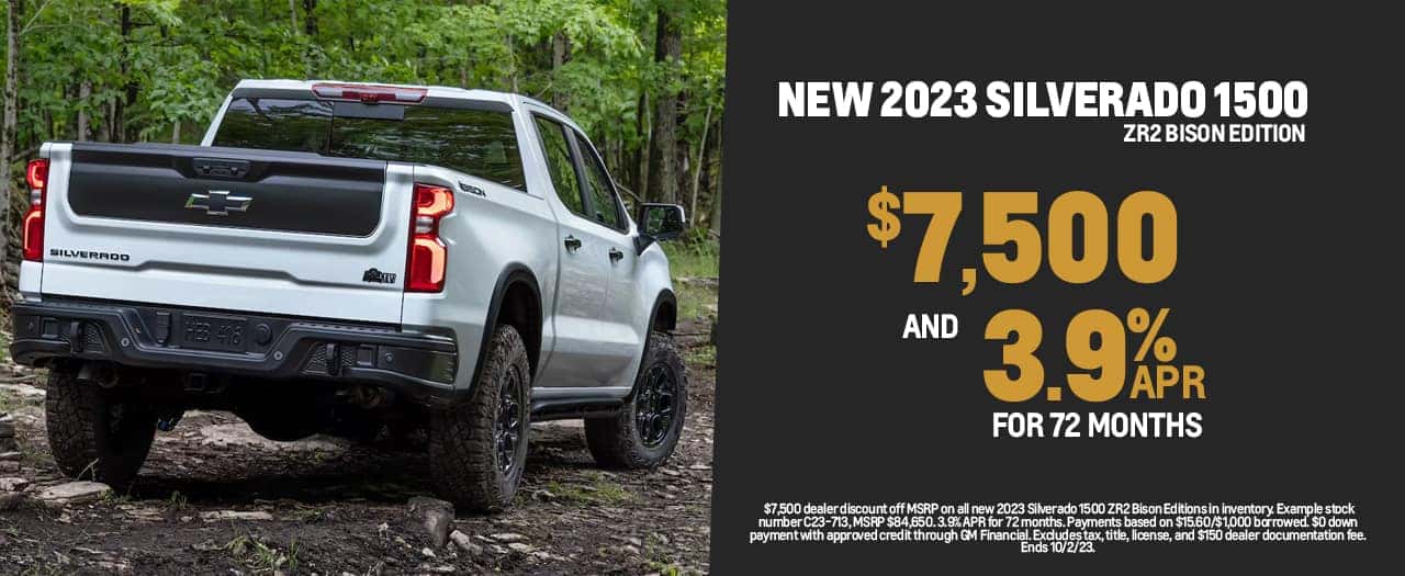 New 2023 Silverado 1500 ZR2 Bison Edition