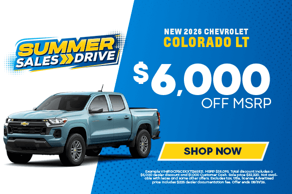 New 2026 Colorado LT