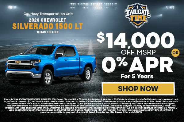 New 2026 Chevrolet Silverado 1500 LT