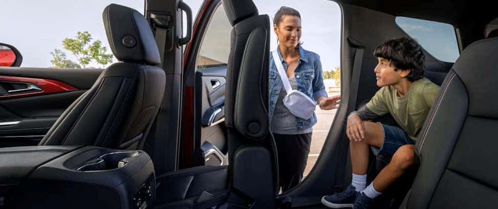 2026 Chevrolet Traverse Rear Rows
