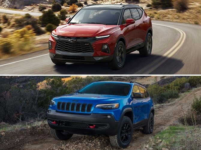 Chevy Blazer Vs. Jeep Grand Cherokee Dimensions, Towing Capacity, Specs