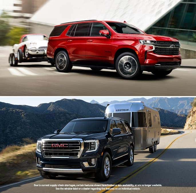 Chevy Tahoe vs. GMC Yukon Performance, Interior, Towing