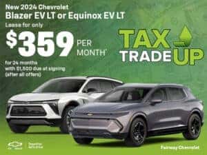 New 2024 Chevrolet Blazer EV LT or New 2024 Chevrolet Equinox EV LT