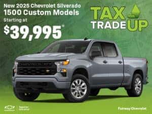 New 2025 Chevrolet Silverado 1500 Custom Models